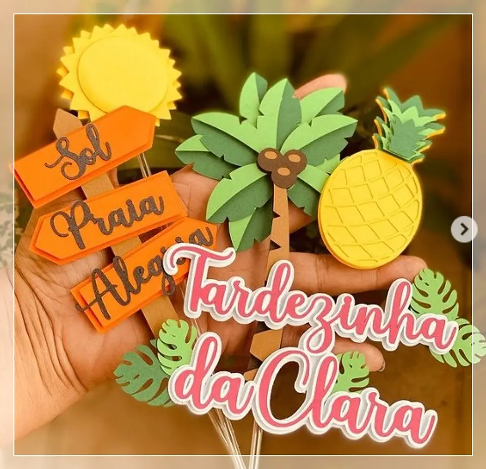 Arquivo de Corte Topo de Bolo Tardezinha 4 1