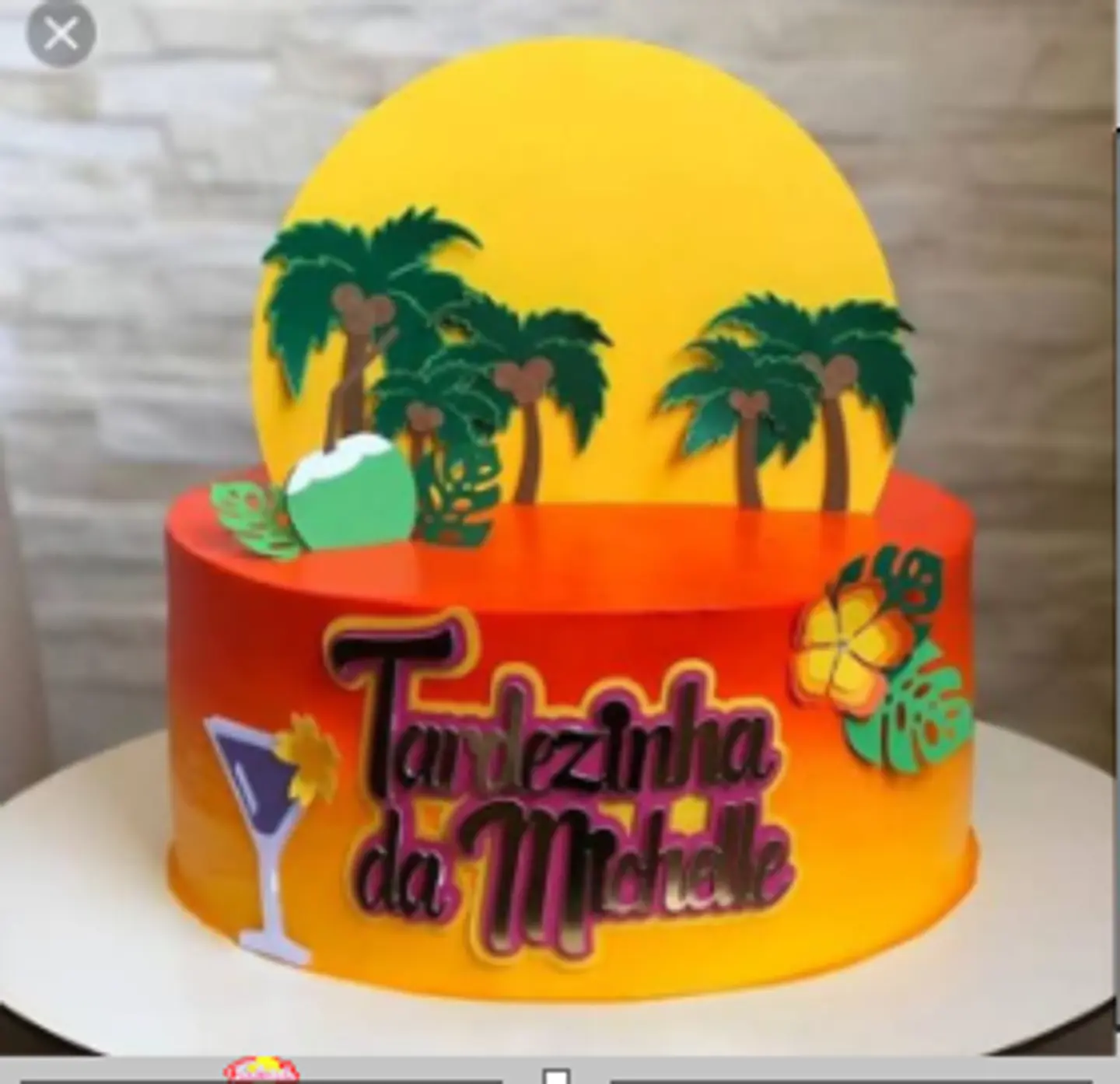 Arquivo de Corte Topo de Bolo Tardezinha 3 1