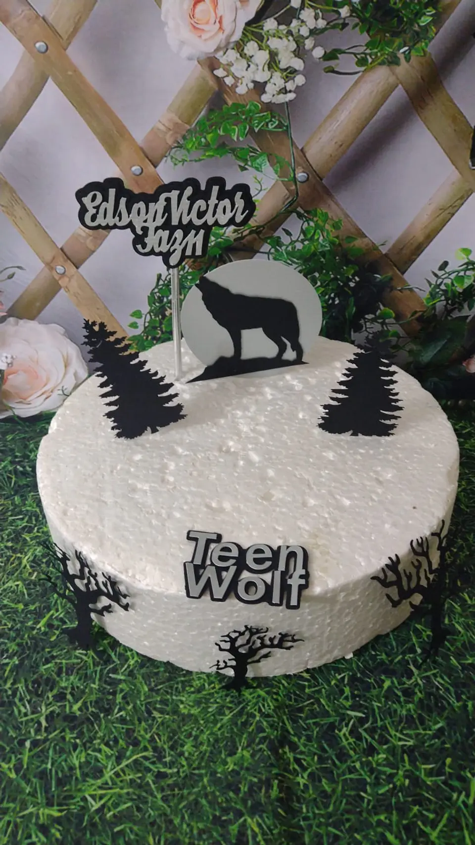 Arquivo de Corte Topo de Bolo Teen Wolf 1 1