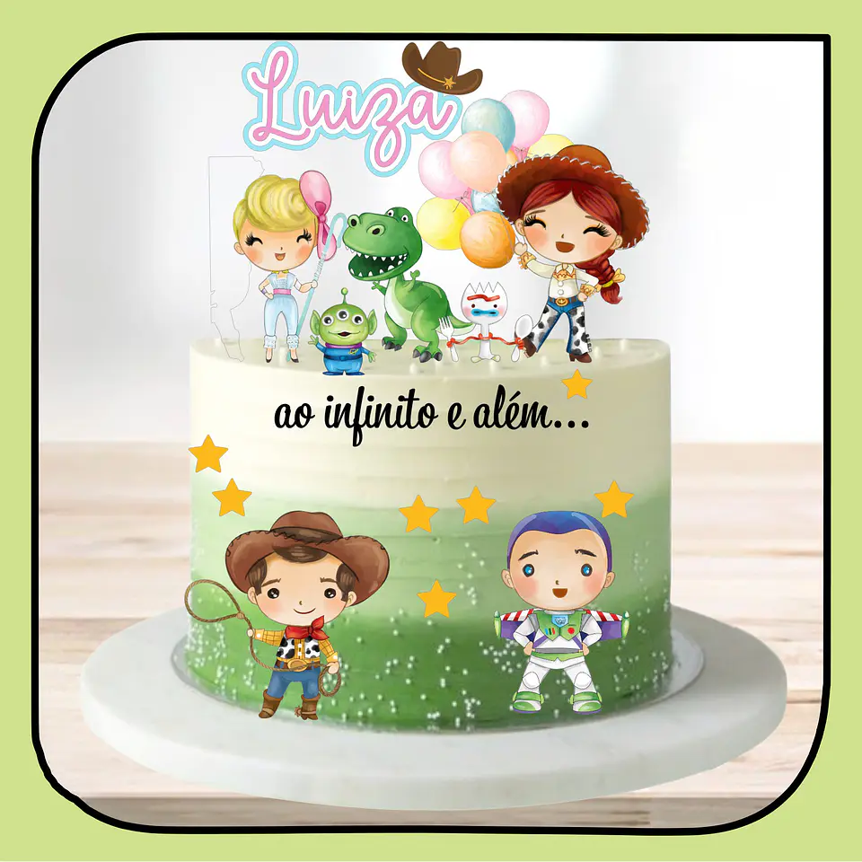 Arquivo de Corte Topo de Bolo Toy Story 30 1