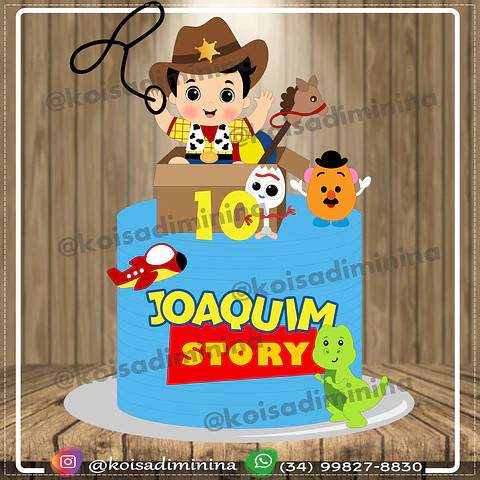 Arquivo de Corte Topo de Bolo Toy Story 23