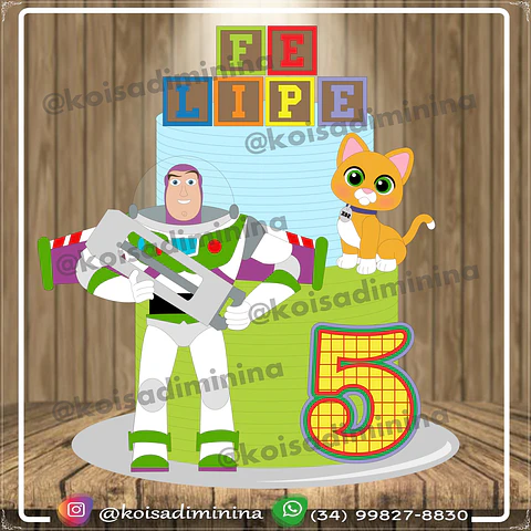 Arquivo de Corte Topo de Bolo Toy Story 20
