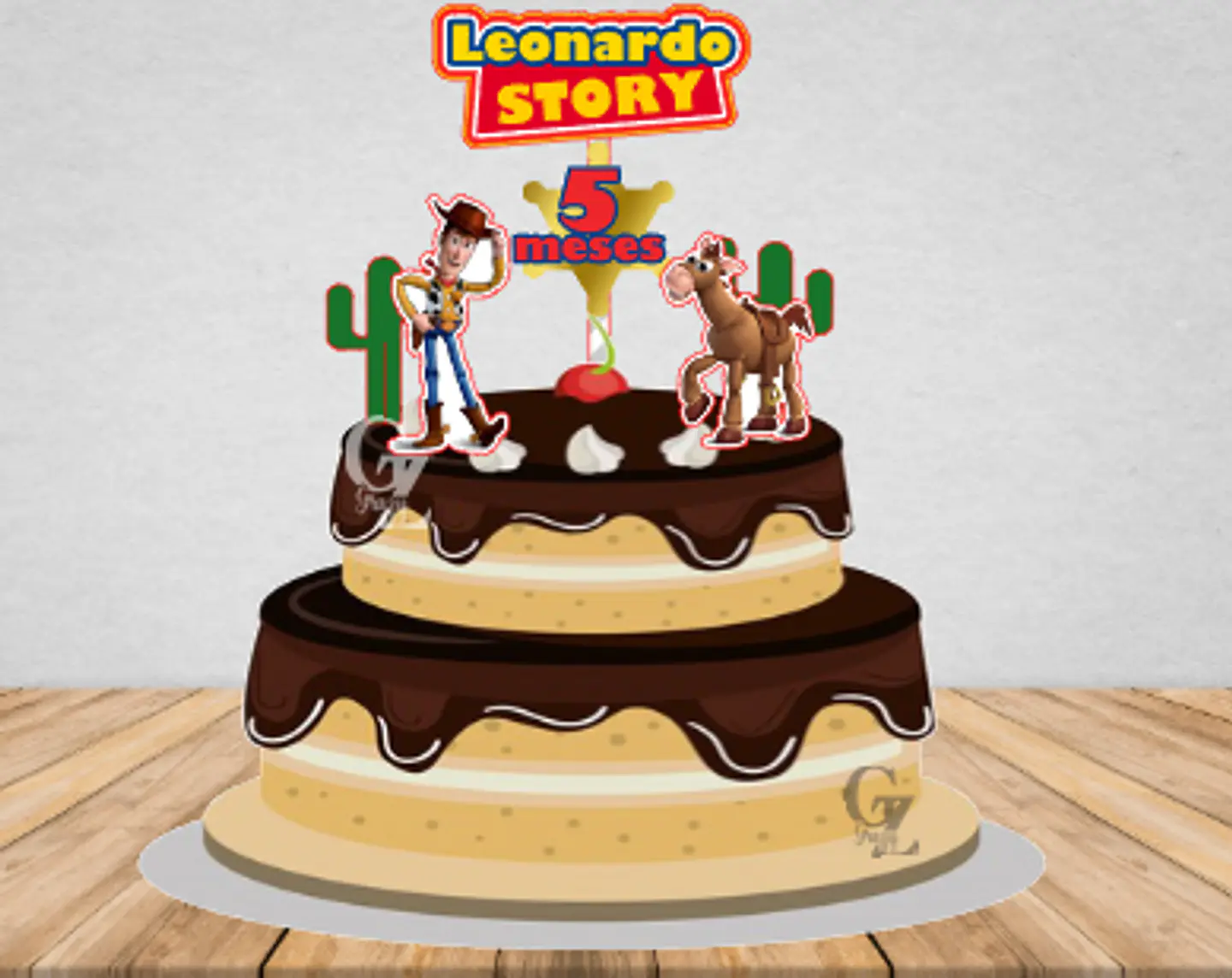 Arquivo de Corte Topo de Bolo Toy Story 8 1