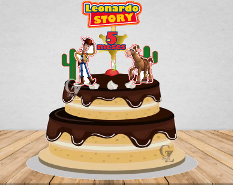 Arquivo de Corte Topo de Bolo Toy Story 8 1