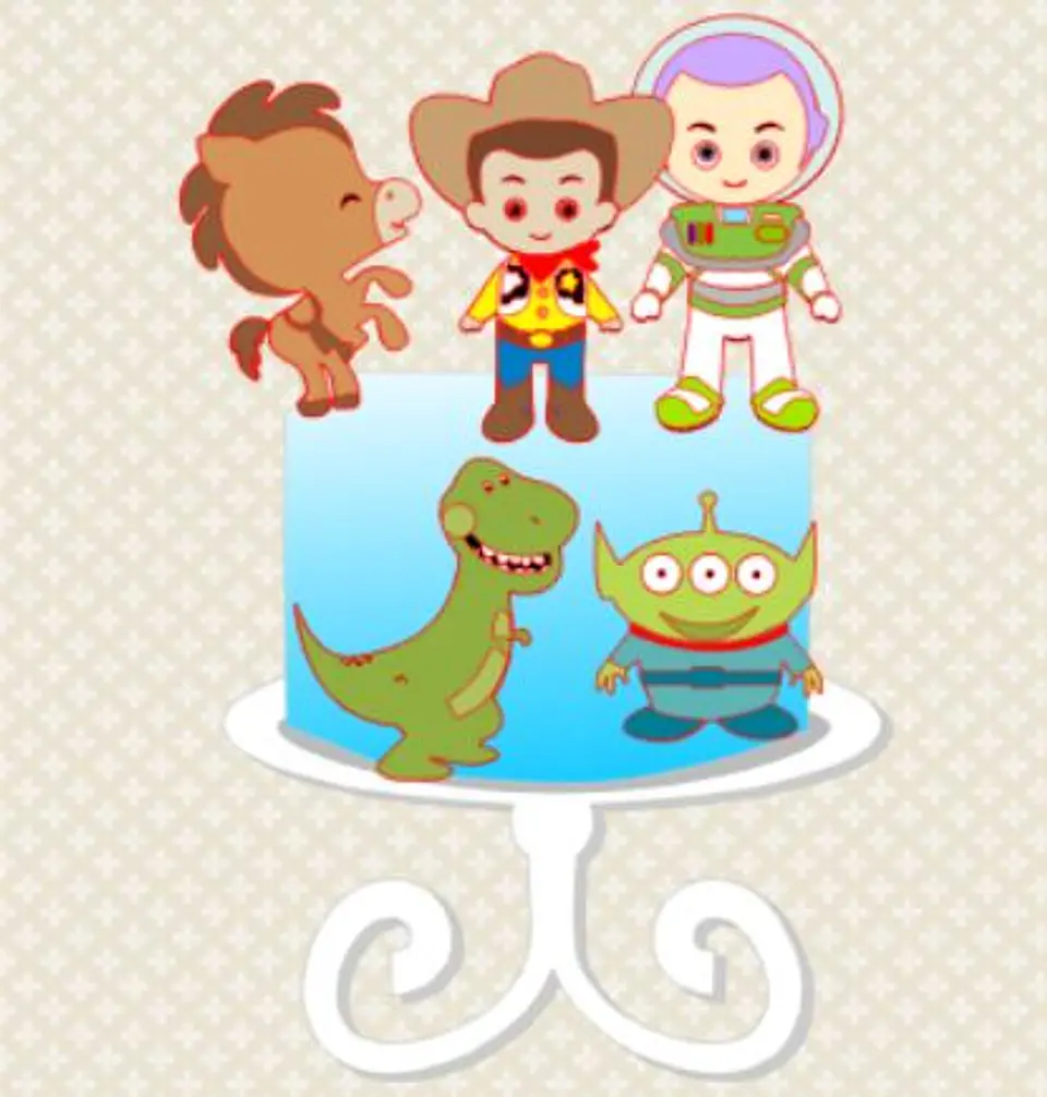 Arquivo de Corte Topo de Bolo Toy Story 6 1