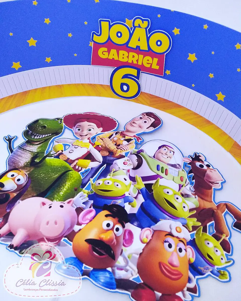Arquivo de Corte Topo de Bolo Toy Story 4 1