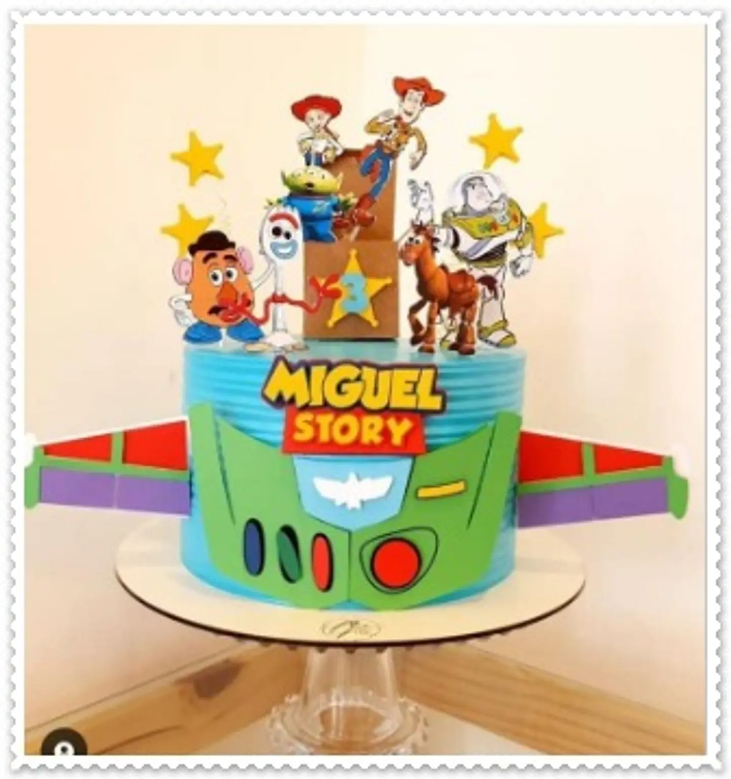Arquivo de Corte Topo de Bolo Toy Story 3 1