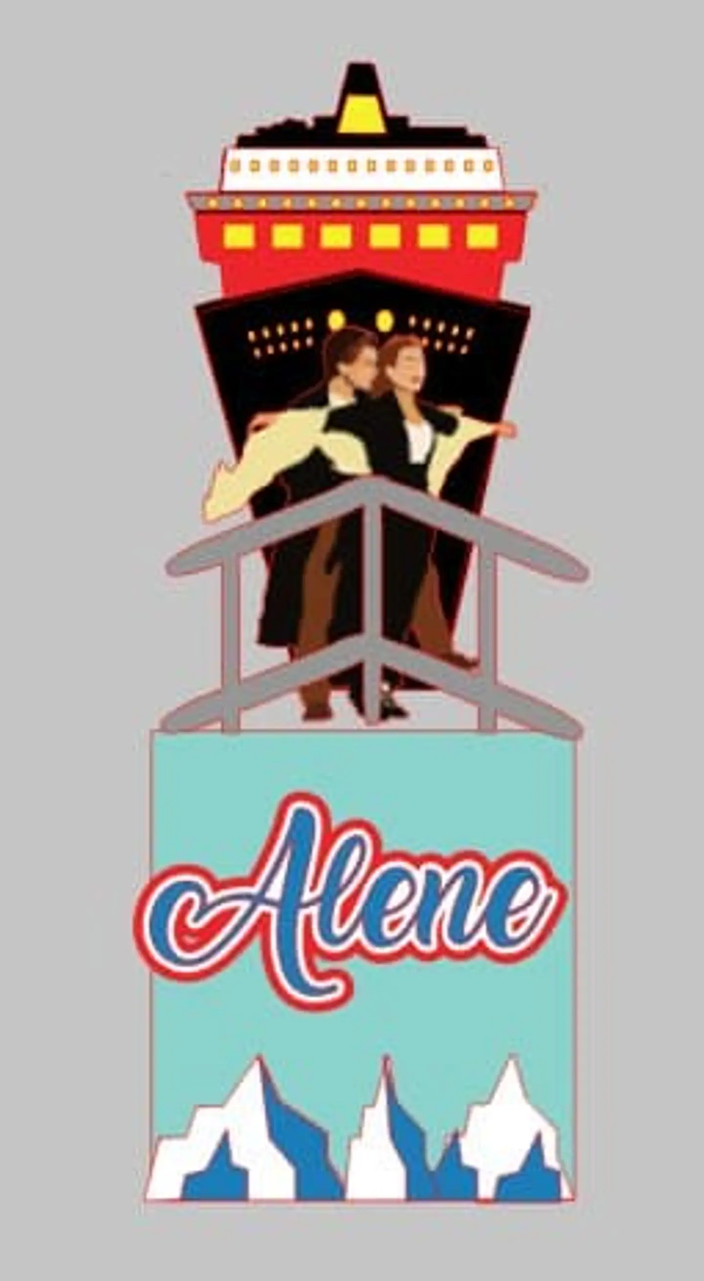 Arquivo de Corte Topo de Bolo Titanic 2 1