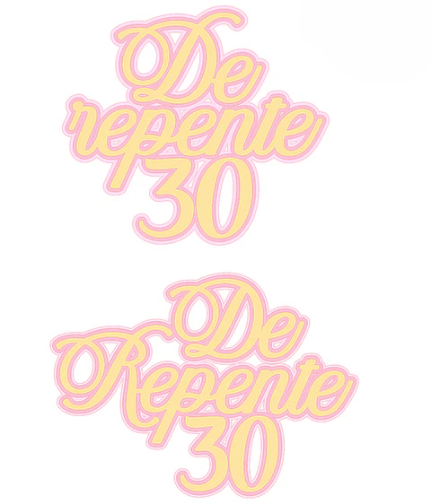 Arquivo de Corte Topo de Bolo De Repente 30 10