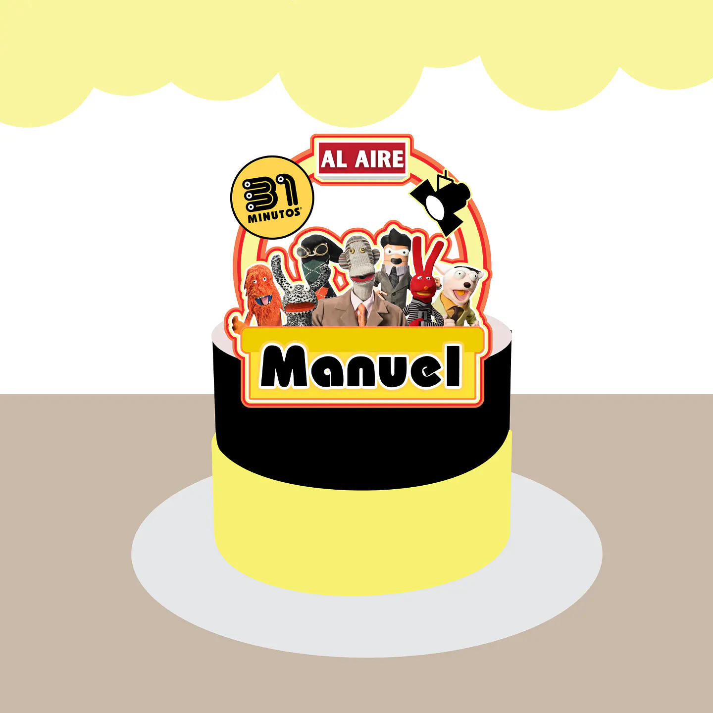 Arquivo de Corte Topo de Bolo 31 Minutos 1 1