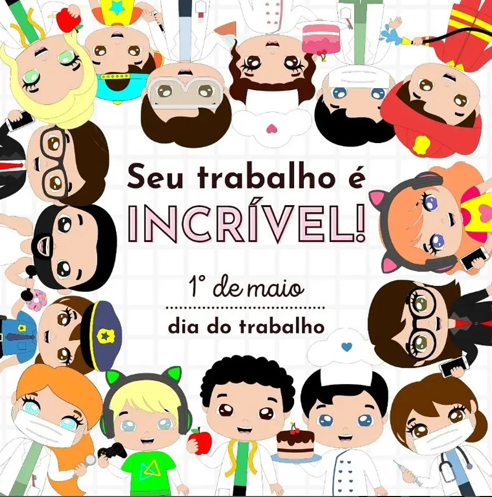 Arquivo de Corte Topo de Bolo Combo Profissões 1 1