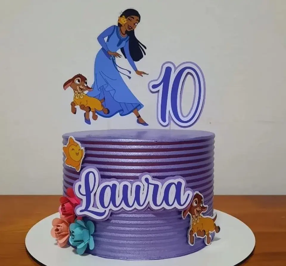 Arquivo de Corte Topo de Bolo Wish o Filme 1 1