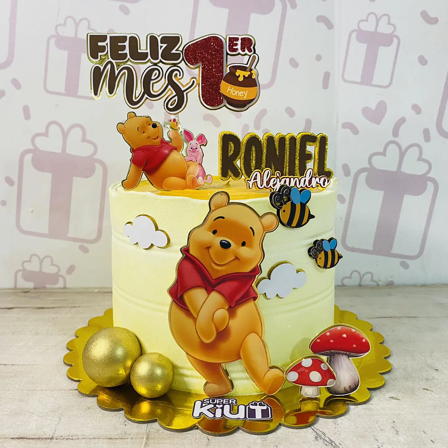 Arquivo de Corte Topo de Bolo Ursinho Pooh 39 1