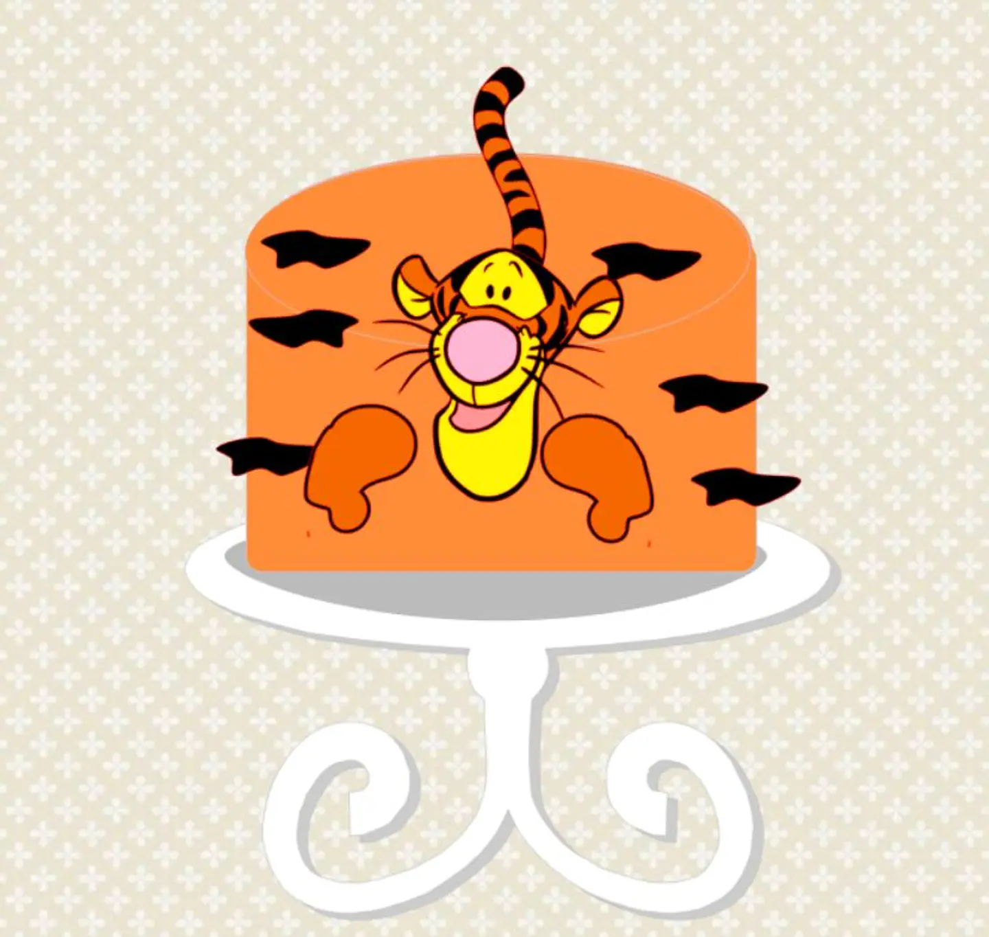 Arquivo de Corte Topo de Bolo Ursinho Pooh 23 1
