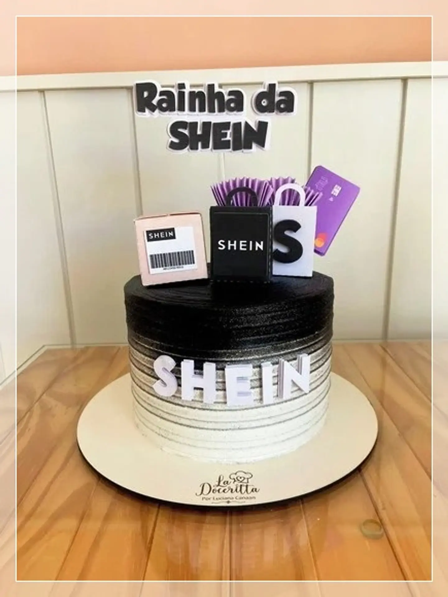 Arquivo de Corte Topo de Bolo Shein 6 1