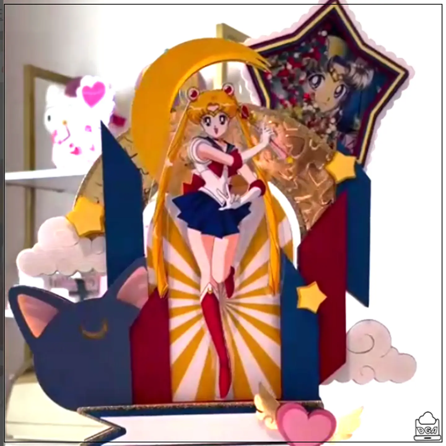 Arquivo de Corte Topo de Bolo Sailor Moon 4 1