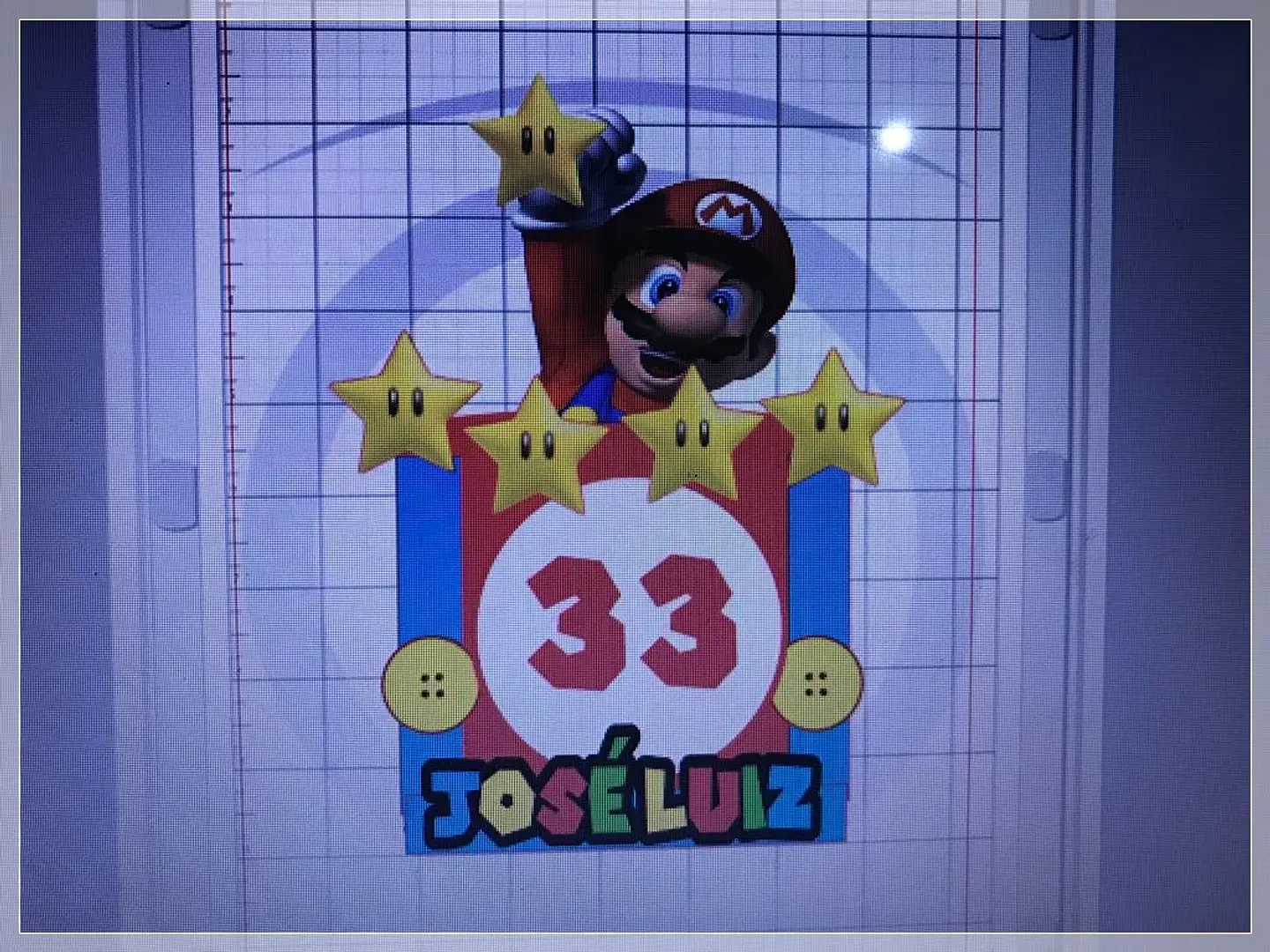 Arquivo de Corte Topo de Bolo Super Mario 11 1