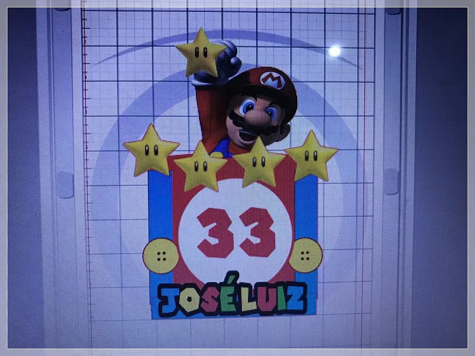 Arquivo de Corte Topo de Bolo Super Mario 11 1