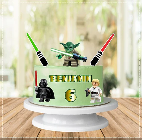 Arquivo de Corte Topo de Bolo Star Wars 17