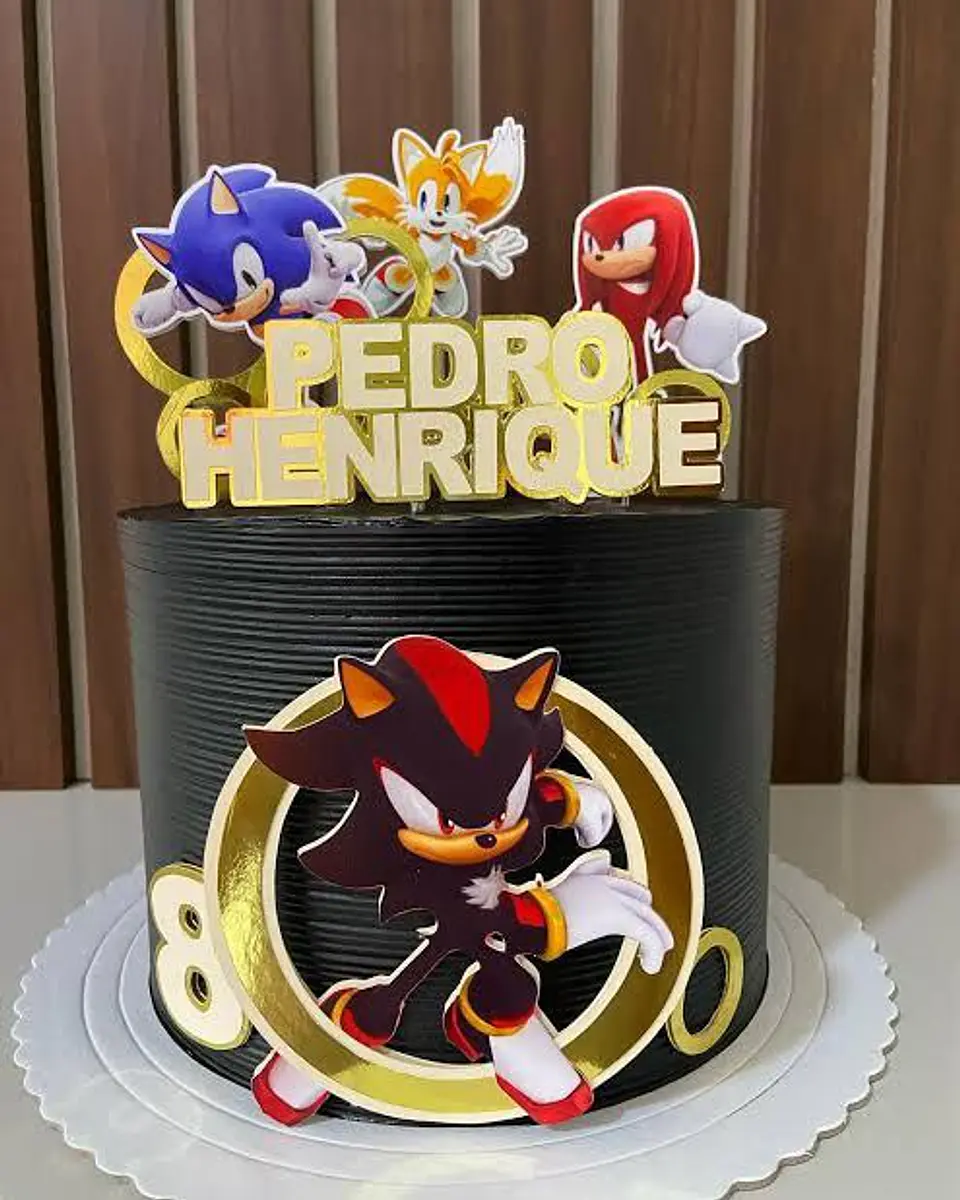 Arquivo de Corte Topo de Bolo Sonic 67 1