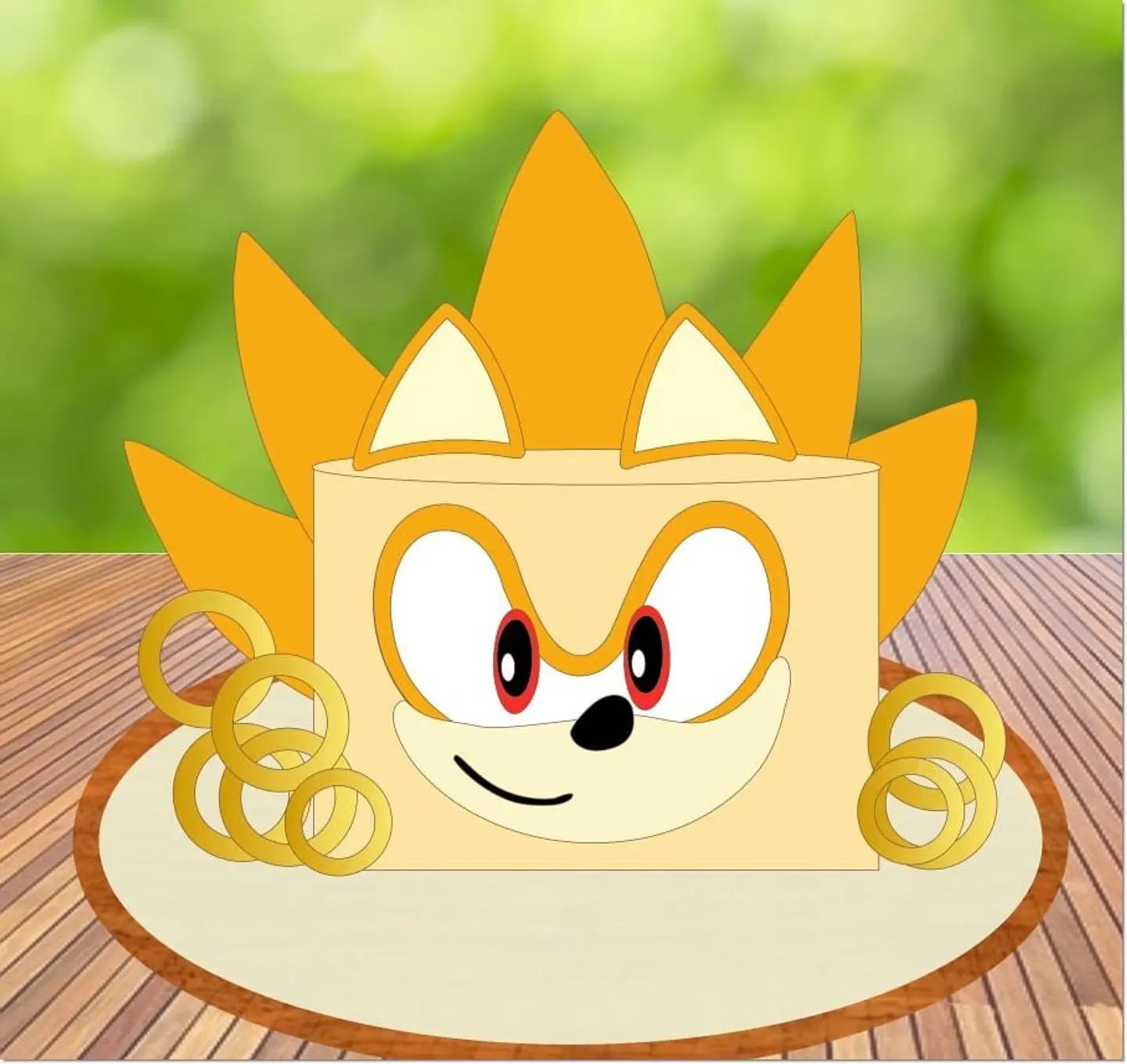 Arquivo de Corte Topo de Bolo Sonic 49 1