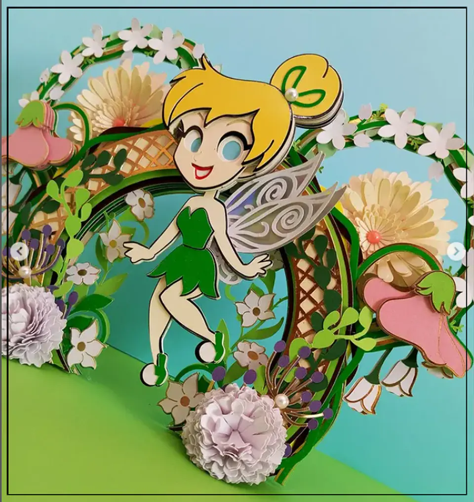 Arquivo de Corte Topo de Bolo Sininho - Tinkerbell 19 1