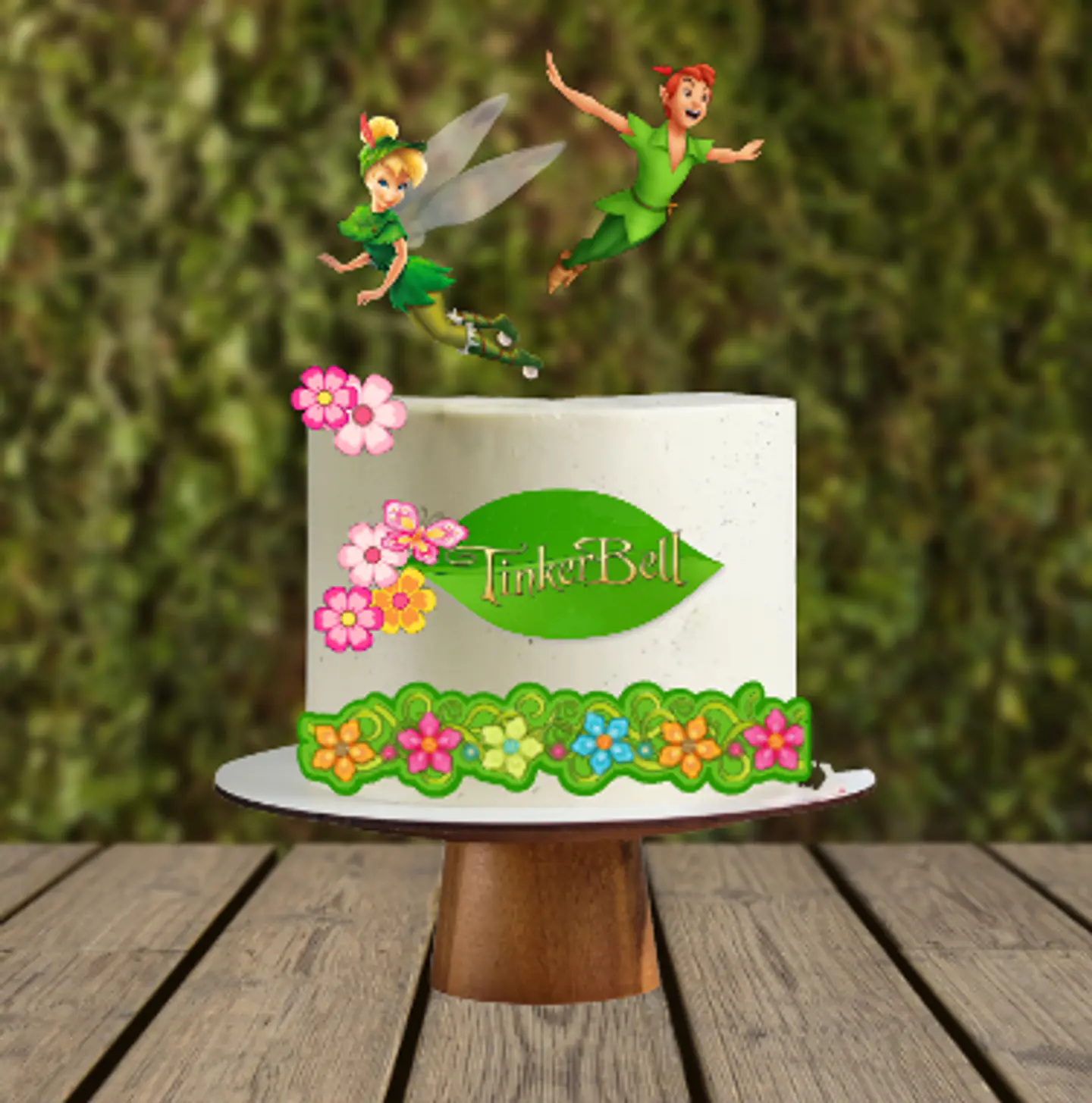 Arquivo de Corte Topo de Bolo Sininho - Tinkerbell 13 1