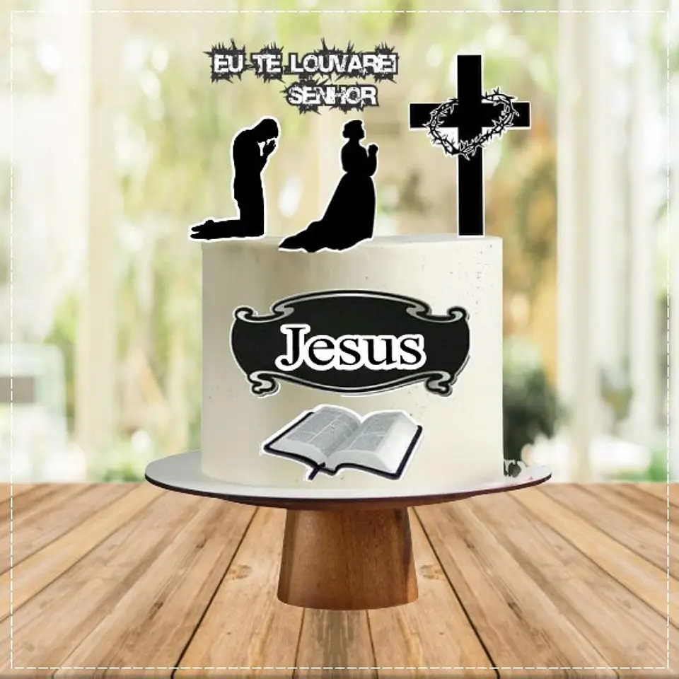 Arquivo de Corte Topo de Bolo Religioso 3 1