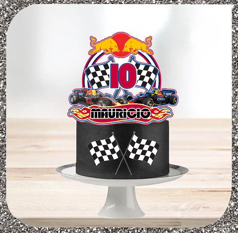 Arquivo de Corte Topo de Bolo Red Bull Formula 1 1