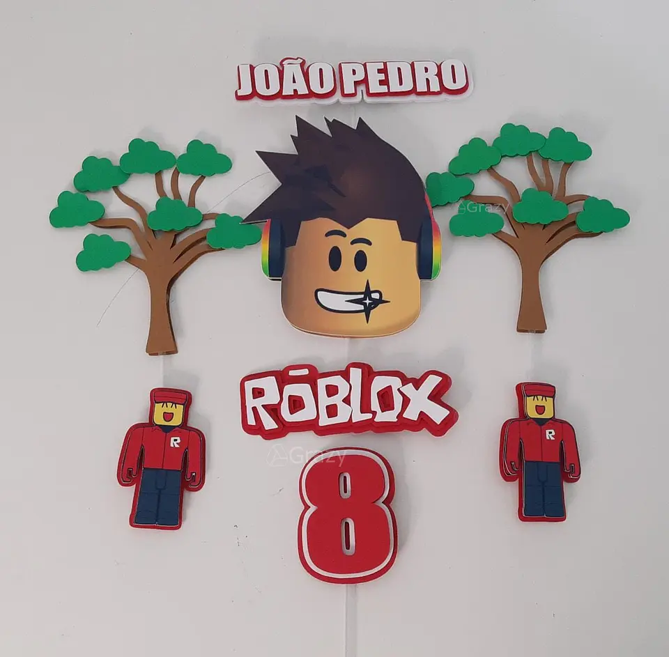 Arquivo de Corte Topo de Bolo Roblox 4 1