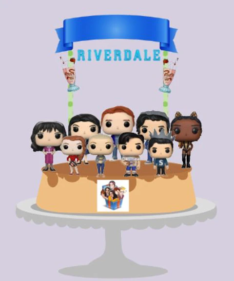 Arquivo de Corte Topo de Bolo Riverdale 2