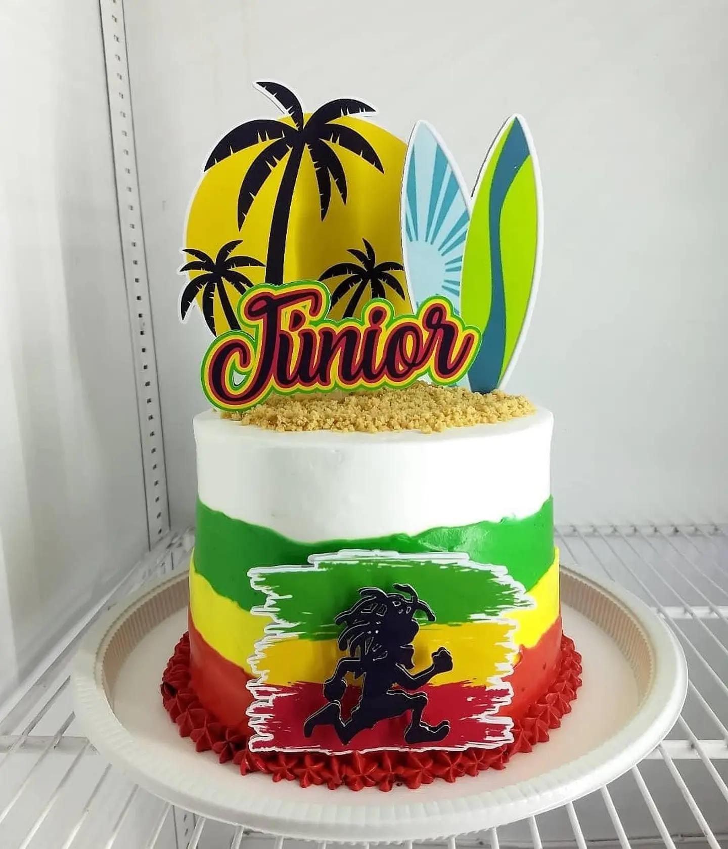 Arquivo de Corte Topo de Bolo Reggae 2 1
