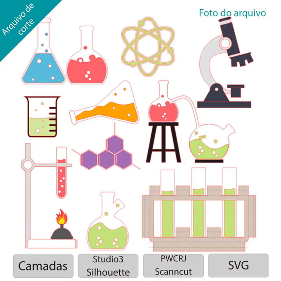 Arquivo de Corte Topo de Bolo Quimica 1 1