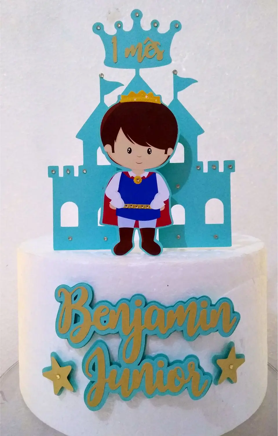 Arquivo de Corte Topo de Bolo Principe Realeza Menino 3 1