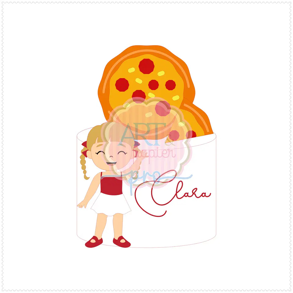 Arquivo de Corte Topo de Bolo Pizza Pizzaria 5 1
