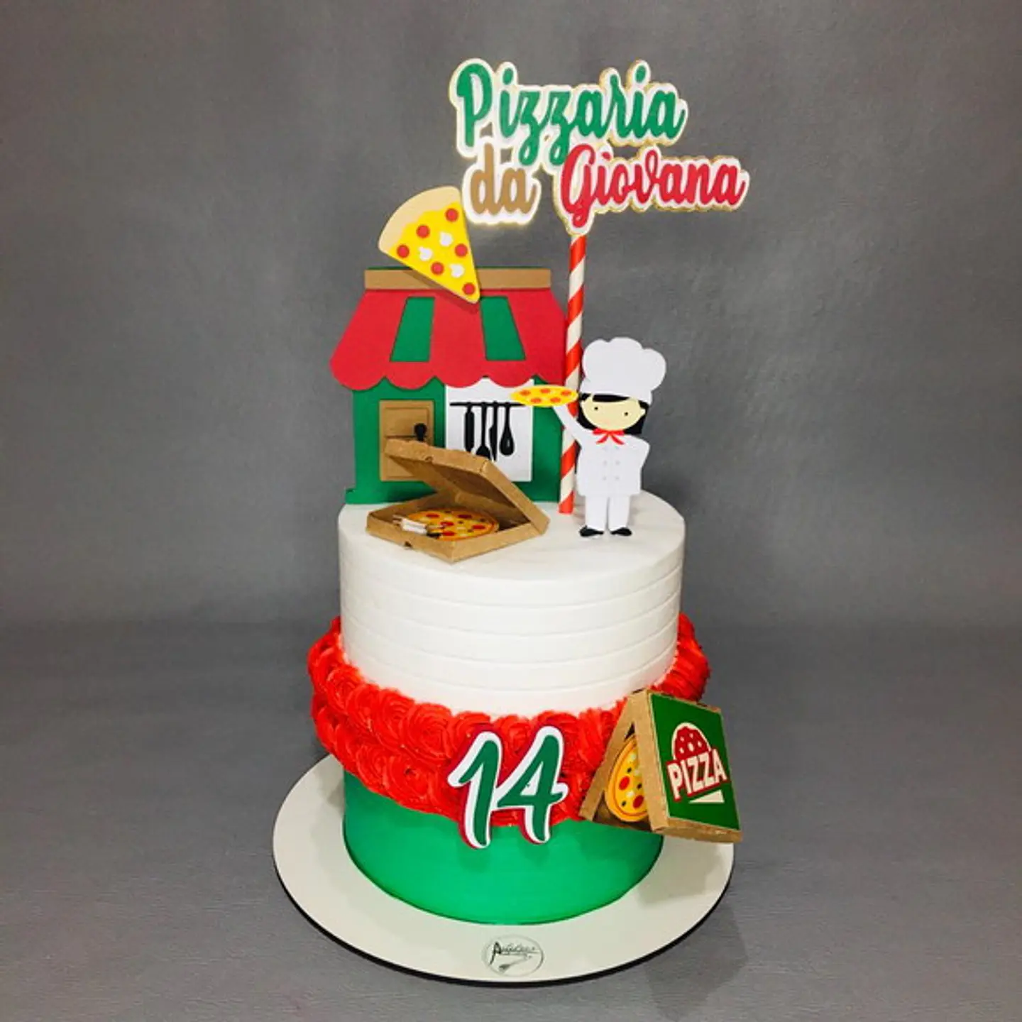 Arquivo de Corte Topo de Bolo Pizza Pizzaria 1 1