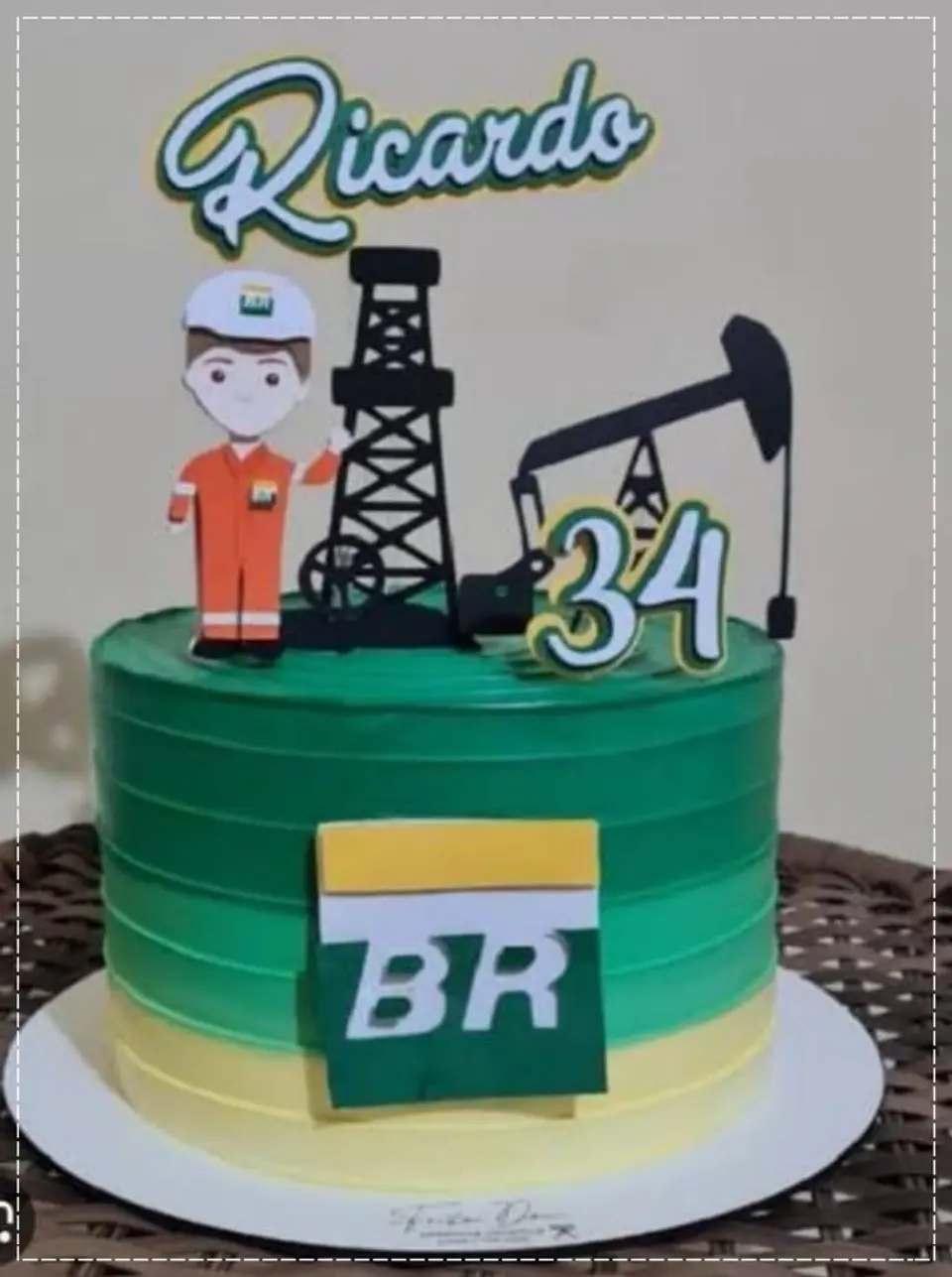 Arquivo de Corte Topo de Bolo Petroleiro Petrobrás 1 1