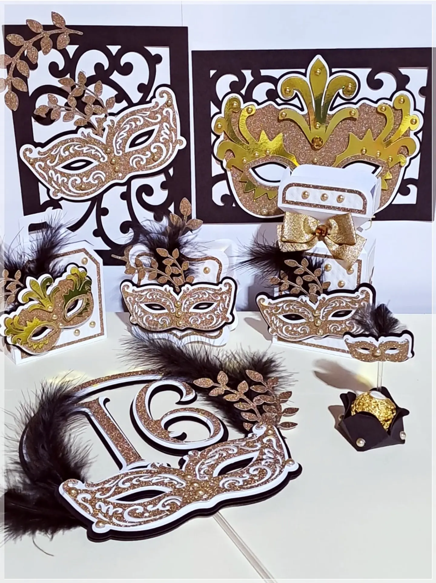Arquivo de Corte Kit Festa Baile de Máscaras 1 1