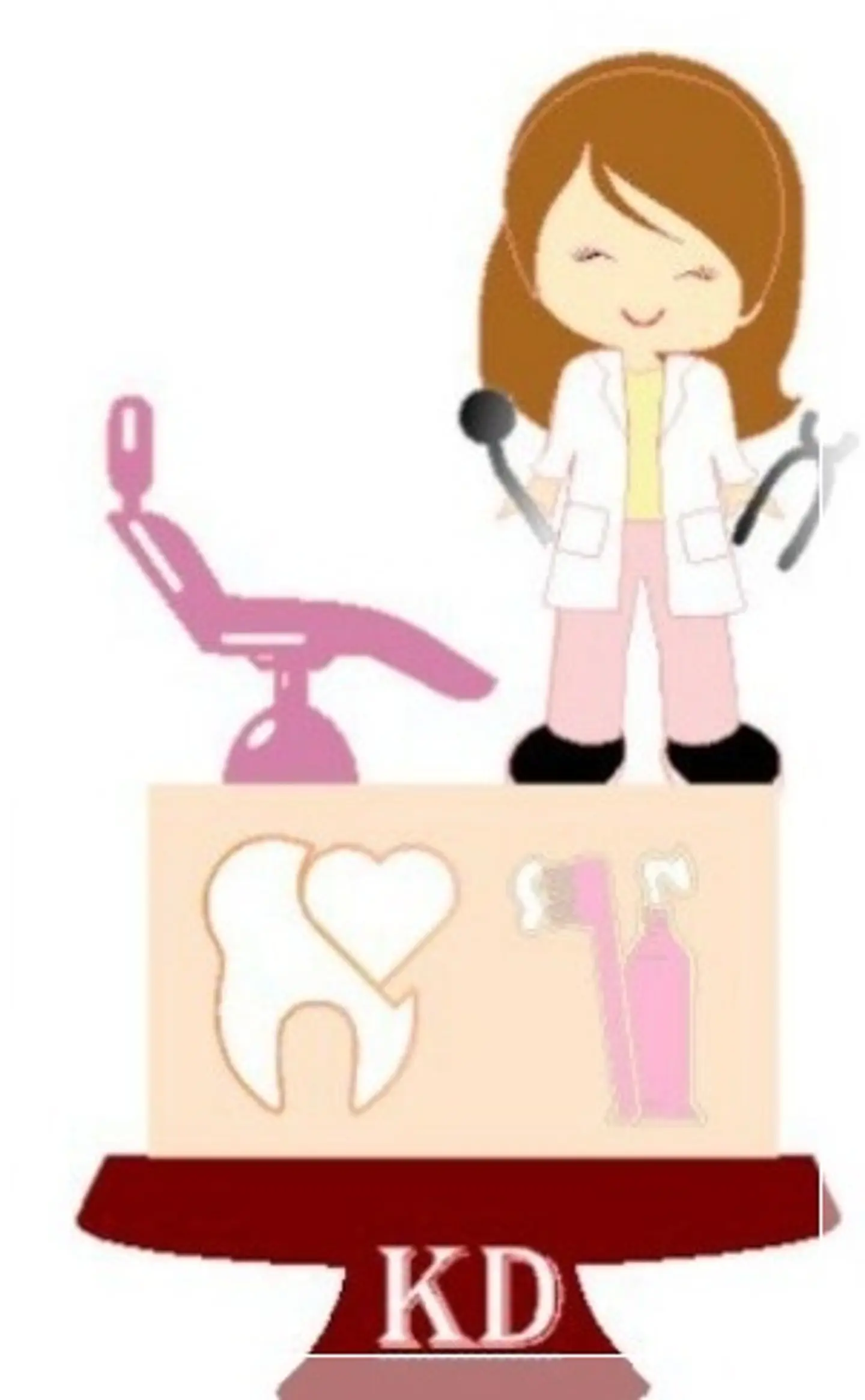 Arquivo de Corte Topo de Bolo Profissões Odontologia Dentista 11 1