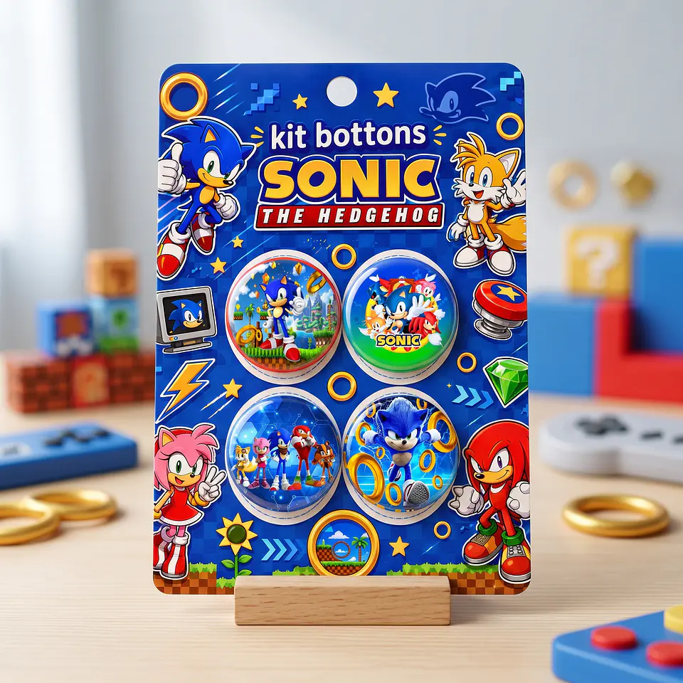 Arquivo de Corte Bottons Sonic 39 1