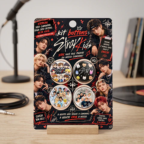 Arquivo de Corte Bottons K-Pop Stray Kids 40