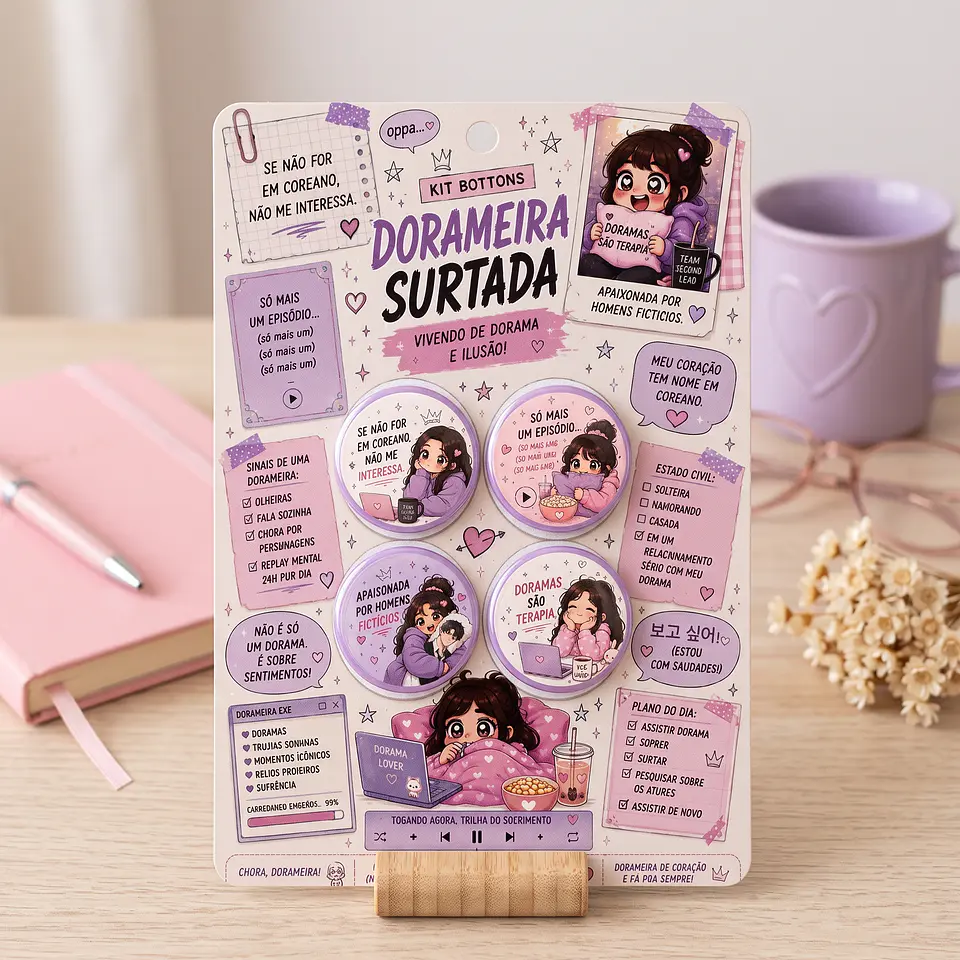 Arquivo de Corte Bottons Dorama Dorameira Surtada 36 1