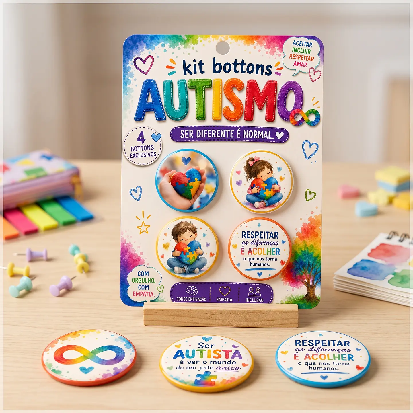 Arquivo de Corte Bottons Autismo 34 1