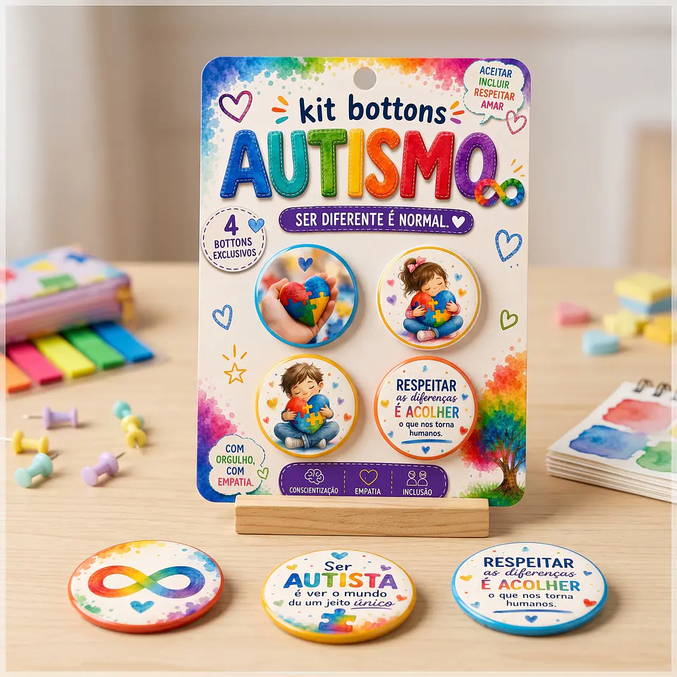 Arquivo de Corte Bottons Autismo 34 1