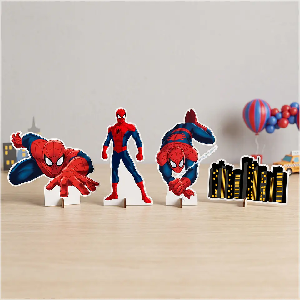 Arquivo de Corte - Display de Mesa Homem Aranha 1