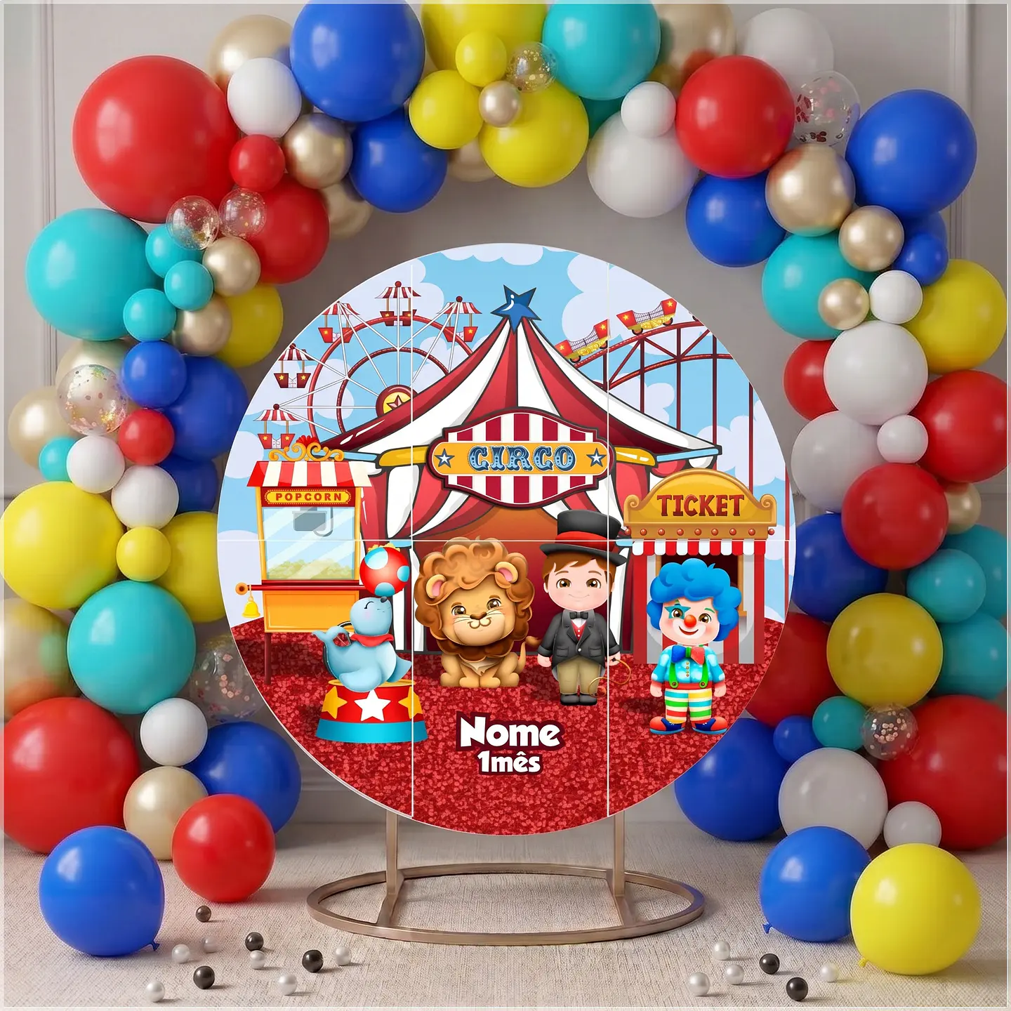 Arquivo de Corte - Painel Circo 1