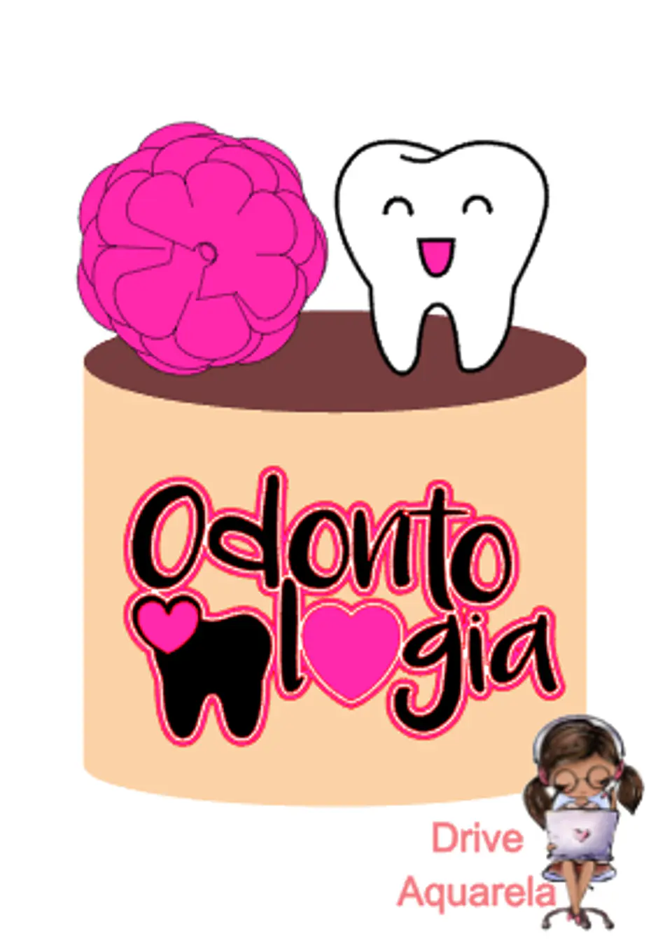 Arquivo de Corte Topo de Bolo Profissões Odontologia Dentista 3 1
