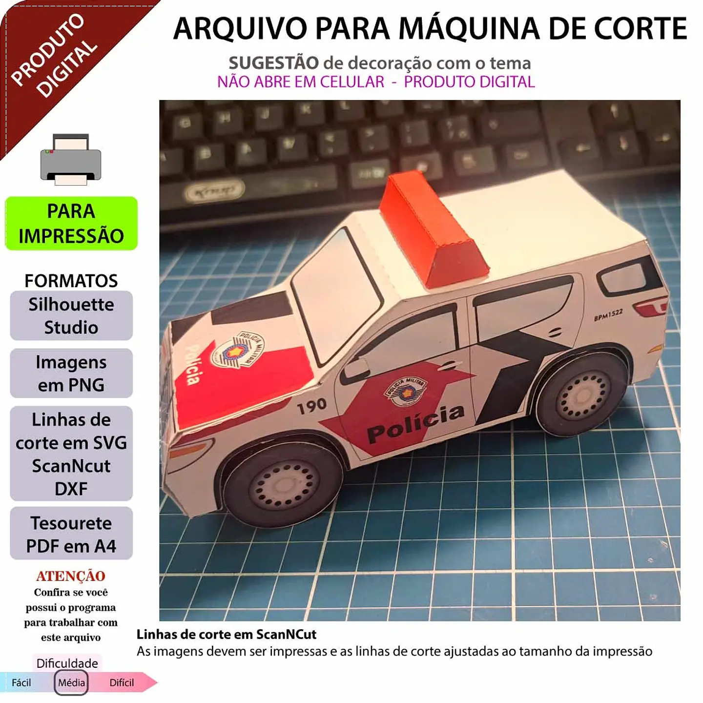 Arquivo de Corte Topo de Bolo Polícia Policial 21 1