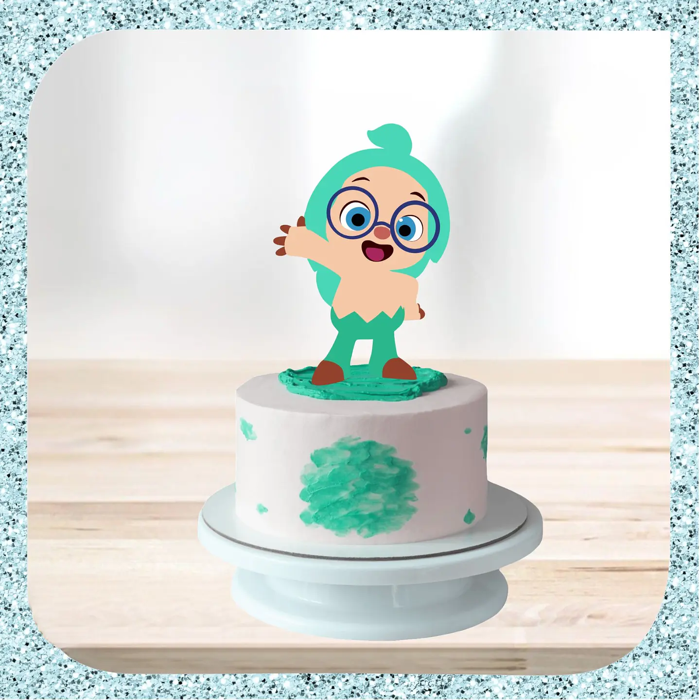 Arquivo de Corte Topo de Bolo Pinkfong 1 1