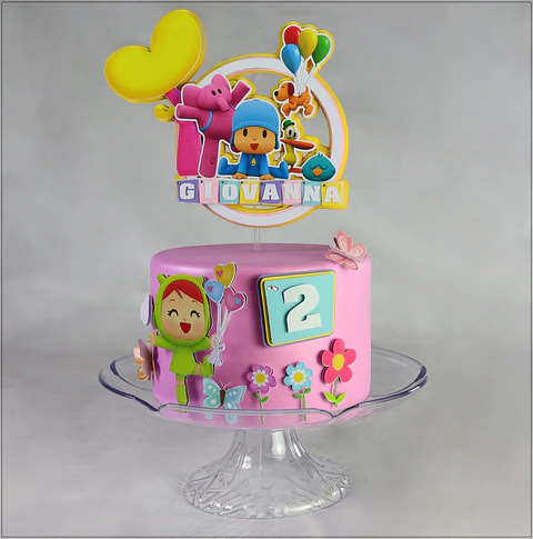 Arquivo de Corte Topo de Bolo Pocoyo 17